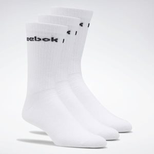 Skarpetki Damskie Reebok Active Core Crew Białe PL 90GECOI